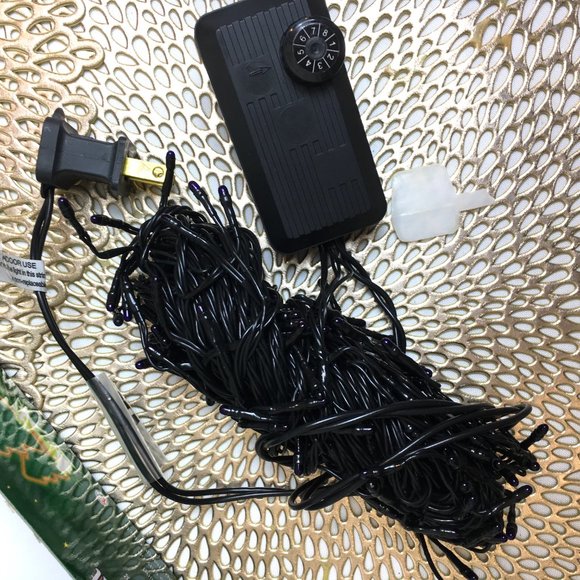 RICE LIGHTS String Purple 140 Count VTG NWT NOS - Picture 6 of 10